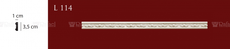 Listwy ozdobne l114 
