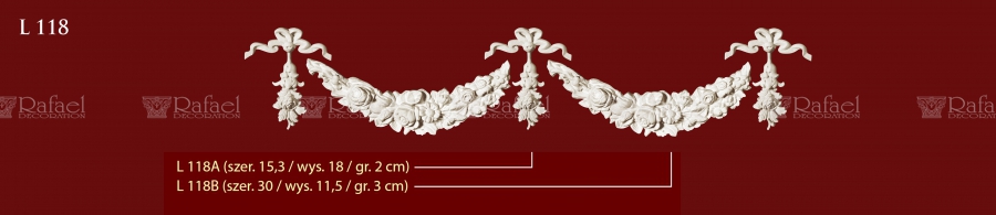 Listwy ozdobne l118 