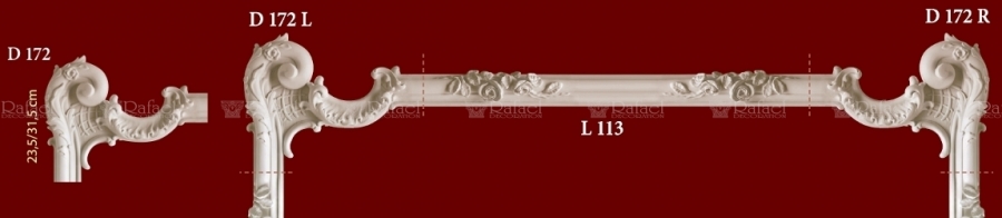 Ekrany, narożniki d172 