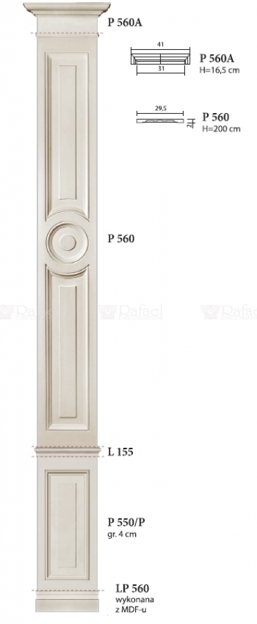 Pilastry p560 